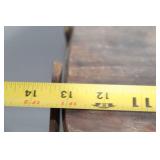 Set of 2 Woven Wood Baskets with Handles