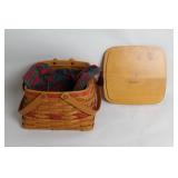 Longaberger Christmas Collection 2000 Edition Basket with Lid