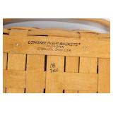 Longaberger Christmas Collection 2000 Edition Basket with Lid