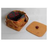 Longaberger Christmas Collection 2000 Edition Basket with Lid