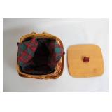 Longaberger Christmas Collection 2000 Edition Basket with Lid