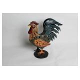 Set of 3 Decorative Rooster-Themed Metal Items