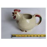 Vintage Chicken-Shaped Ceramic Pitcher