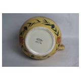 Charming Hand-Painted Ceramic Pitcher with Rooster Design