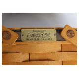Longaberger Collectors Club Handwoven Membership Basket