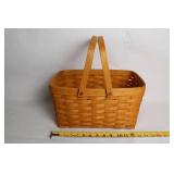 Handwoven Longaberger Basket from Dresden, Ohio