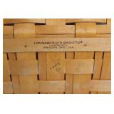Handwoven Longaberger Basket from Dresden, Ohio
