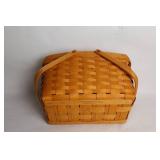 Handwoven Longaberger Basket from Dresden, Ohio