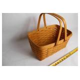 Handwoven Longaberger Basket from Dresden, Ohio