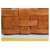 Handwoven Longaberger Basket from 1984