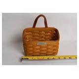 Longaberger 2006 Hostess Appreciation Basket with Leather Handles