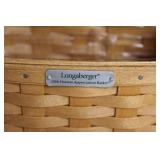 Longaberger 2006 Hostess Appreciation Basket with Leather Handles