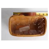 Longaberger 2006 Hostess Appreciation Basket with Leather Handles