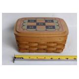 Longaberger Handmade Basket with Lid - 2005 Edition