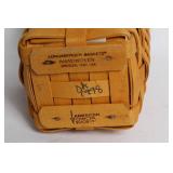 Longaberger Handwoven Horizon of Hope Basket