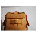 Longaberger Handwoven Basket with Liner - 1995