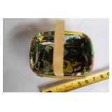 Longaberger Handmade Basket with John Deere Liner