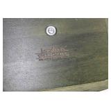 Longaberger Handmade Wooden Basket with Lid