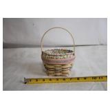 Longaberger Handwoven Basket with Liner - Century Celebration Edition