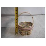 Longaberger Handwoven Basket with Liner - Century Celebration Edition