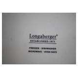 Longaberger Ceramic Sharing Plate with Fruit Design