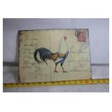 Collection of Rooster Themed Decor Items