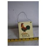 Collection of Rooster Themed Decor Items