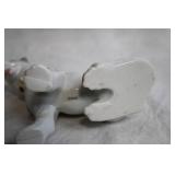 Set of 2 Vintage Porcelain Dog Figurines - Ireland & Japan