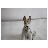 Set of 2 Vintage Porcelain Dog Figurines - Ireland & Japan