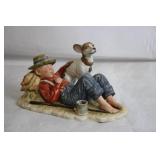 Norman Rockwell Inspired Figurine - Four Seasons 