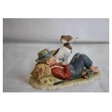 Norman Rockwell Inspired Figurine - Four Seasons 