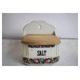 Vintage Set of 12 Made in Czechoslovakia Floral Ceramic Kitchen Canisters