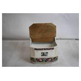 Vintage Set of 12 Made in Czechoslovakia Floral Ceramic Kitchen Canisters