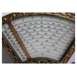 Antique Cast Iron Balance Scale with Detachable Pan