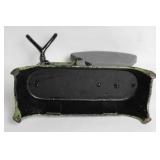 Antique Cast Iron Balance Scale with Detachable Pan