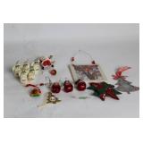 Assorted Christmas Ornament Collection with Personalized Names