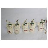 Assorted Christmas Ornament Collection with Personalized Names