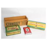 Vintage Collectible Advertising Tins and Cheese Boxes Set