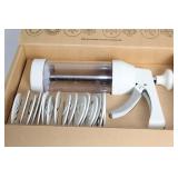 Pampered Chef Cookie Press with 16 Discs