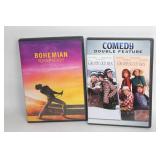 Collection of 20 DVDs and Blu-rays Including Classic Movies and Family Hits