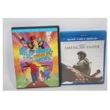 Collection of 20 DVDs and Blu-rays Including Classic Movies and Family Hits