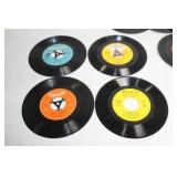 Collection of Vintage 45 RPM Vinyl Records