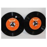 Collection of Vintage 45 RPM Vinyl Records
