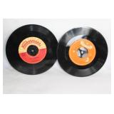 Collection of Vintage 45 RPM Vinyl Records