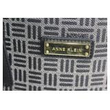 Anne Klein Patterned Tote Bag with Leather Handles