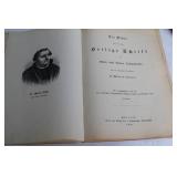 Antique 1922 German Bible - Die Bibel in Old and New Testaments