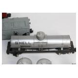 Set of Vintage American Flyer Train Cars and Locomotive