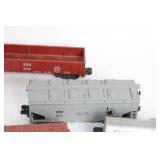 Set of Vintage American Flyer Train Cars and Locomotive