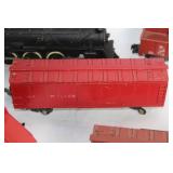 Set of Vintage American Flyer Train Cars and Locomotive