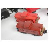 Set of Vintage American Flyer Train Cars and Locomotive